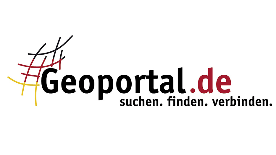 Logo von Geoportal.de - suchen. finden. verbinden.